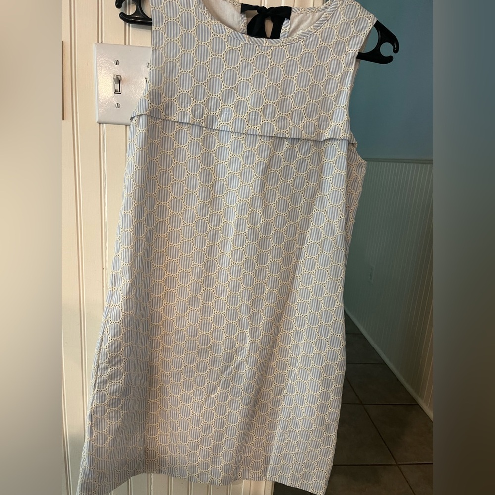 J. Crew White Sleeveless Sheath Dress